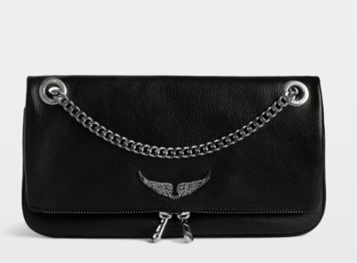 Bolso Rock II cuero negro